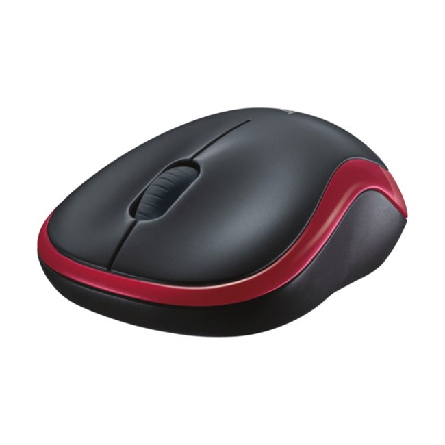 Logitech M185 Kablosuz Mouse Siyah-Krmz 910-002237 - Resim 2