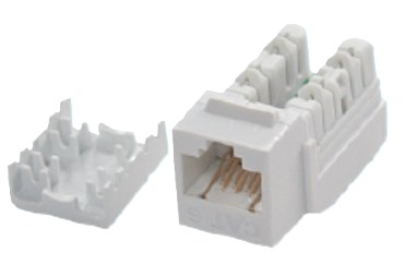 HCS UTP Cat6 Keystone Jack (J6E-00873) - Resim 2