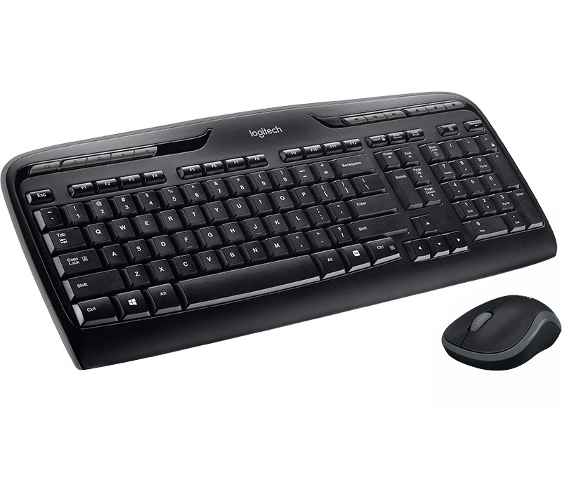 Logitech MK330 Kablosuz Set Siyah (920-003988) - Resim 2