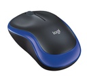 Logitech M185 Kablosuz Mouse Siyah-Mavi 910-002236 - Resim 3