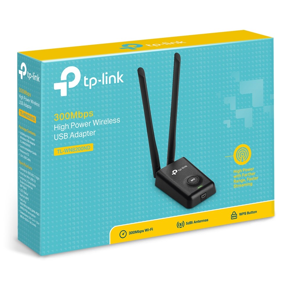 Tp-Link TL-WN8200ND 300Mbps USB Adaptör - Resim 3