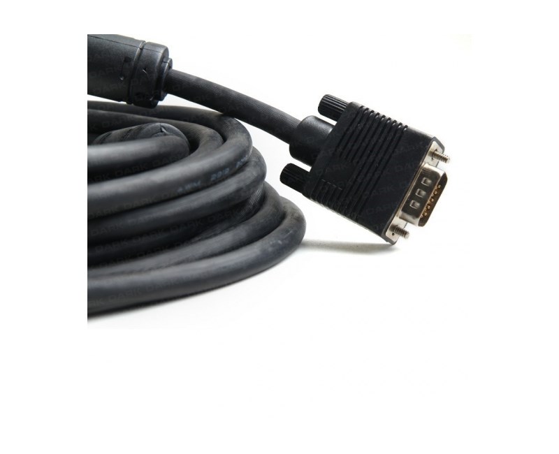 Dark VGA Kablo (Projeksiyon - Monitör) (5m) - Resim 3