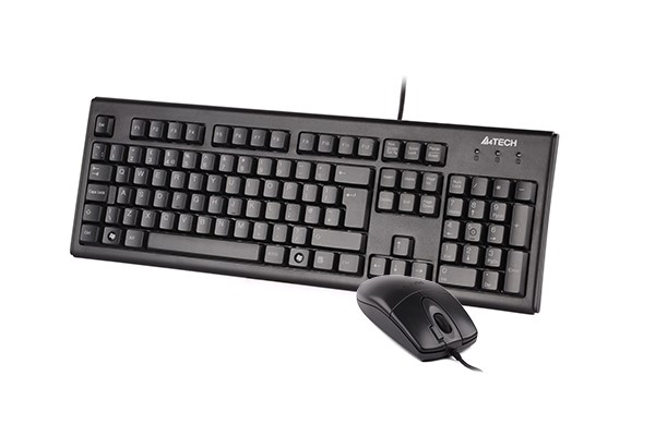 A4-Tech Kablolu Set Siyah (KM-72620D) - Resim 2