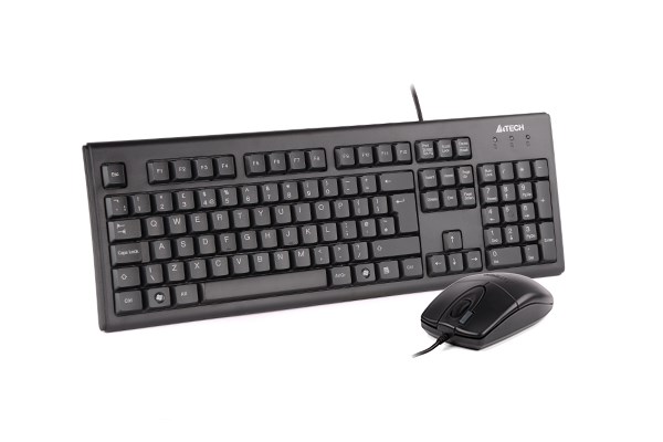 A4-Tech Kablolu Set Siyah (KM-72620D) - Resim 3