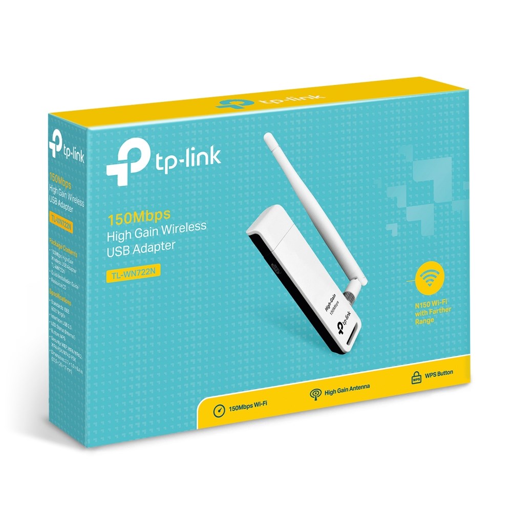 Tp-Link TL-WN722N 150Mbps USB Adaptör - Resim 3