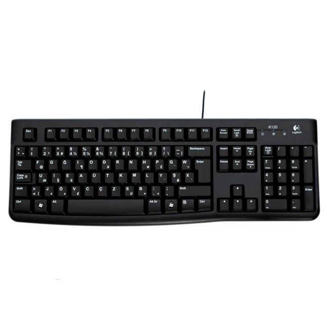 Logitech K120 Kablolu F Klavye (920-004163)