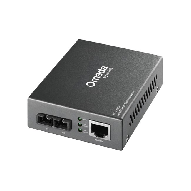 Omada Single-Mode RJ45 Fiber Converter (MC110CS)