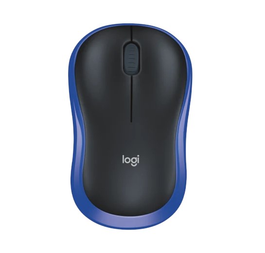 Logitech M185 Kablosuz Mouse Siyah-Mavi 910-002236
