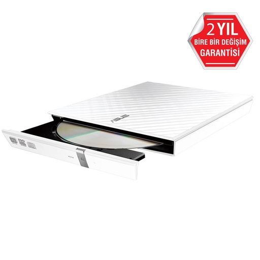 [90-DQ0436-UA221KZ] Asus Lite 8X SDRW-08D2S-U Beyaz Usb2.0 Harici