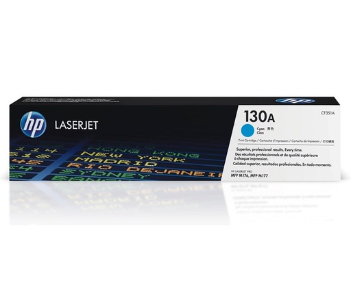 [CF351A] HP CF351A Mavi Toner Kartuş (130A)