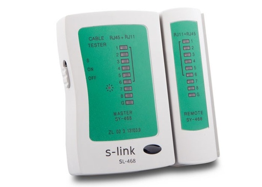 [SL-468] S-Link SL-468 RJ-45,RJ-11 Lüks Kablo Test