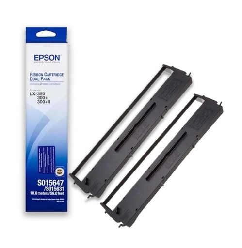 [C13S015647] Epson C13S015647 LX-300/LX-350 2'li Şerit
