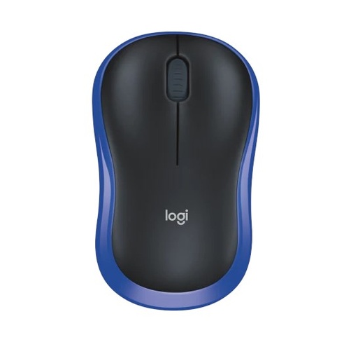 [910-002236] Logitech M185 Kablosuz Mouse Siyah-Mavi 910-002236